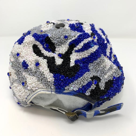 SALE ❗️AMAZING CAMOUFLAGE CRYSTAL & BEADED HAT main image 5